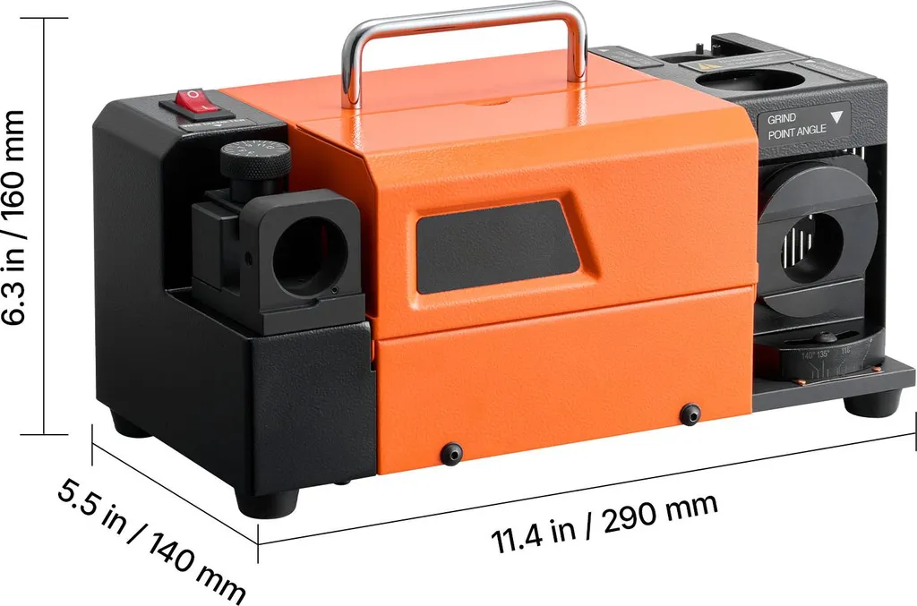 SucceBuy MR-13D Affûteuse de Forets 3-13mm avec 11 Pinces de Serrage - 8