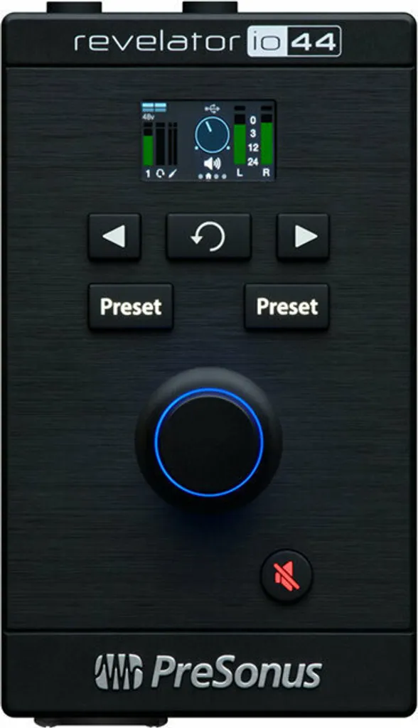 Carte son USB PreSonus Revelator io44 pour podcaster et musicien mobile