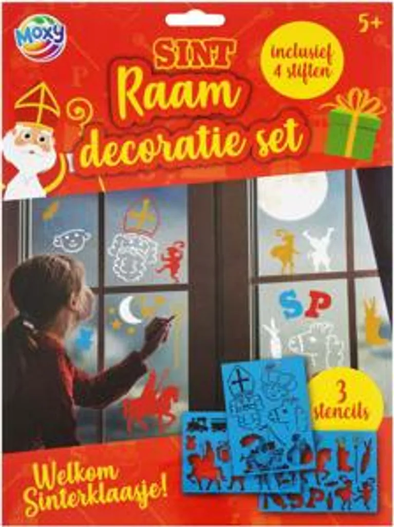 Kit Creativo Vetrate Sacre per Bambini | 3 Fogli A4 + 4 Pennarelli Inclusi