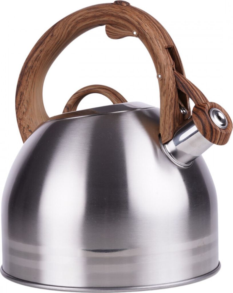 Pfeifkessel Flötenkessel aus Edelstahl 2,5L Wasserkessel Wasserkocher