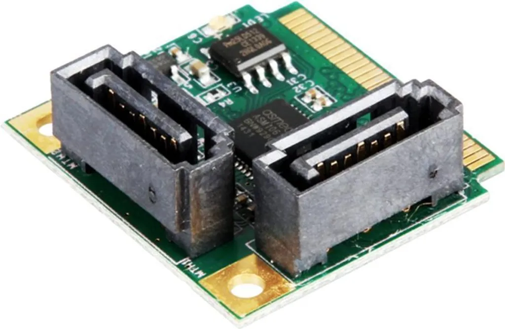 Upgrade SATA 3 per Mini PCIe: EXSYS EX-48080-2 Controller 2 Porte