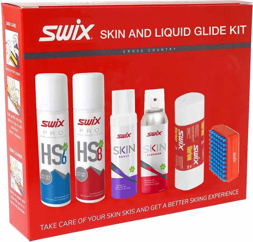 Swix P19n Skin & Liquid Glide-set Durchsichtig Durchsichtig One Size