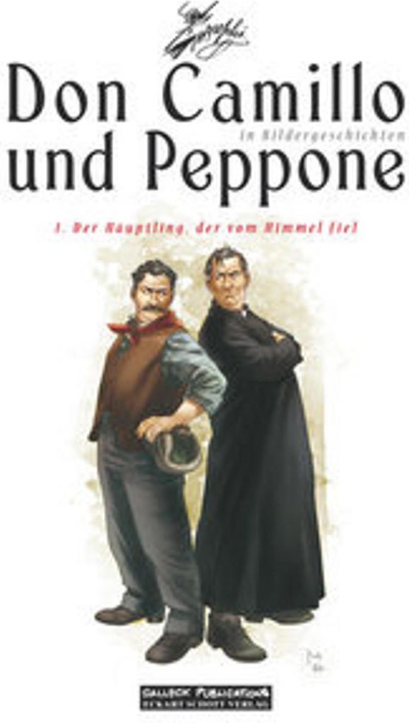 Don Camillo und Peppone in Bildergeschichten: Band 1: Der Häuptling, der vom Himmel fiel