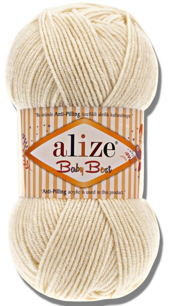 Alize 1x 100g Baby Best Wolle, Antipilling, Uni, Häkeln, Stricken (62)