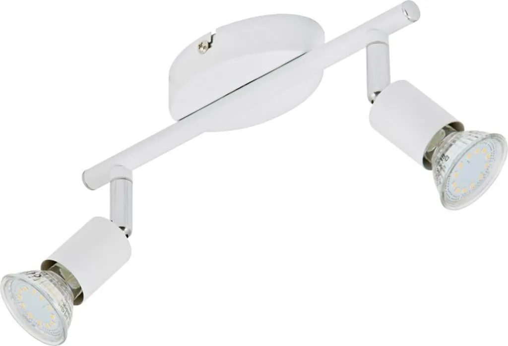 Luminaire Plafonnier LED blanc de 6W diamètre 22,5 cm Briloner Leuchten