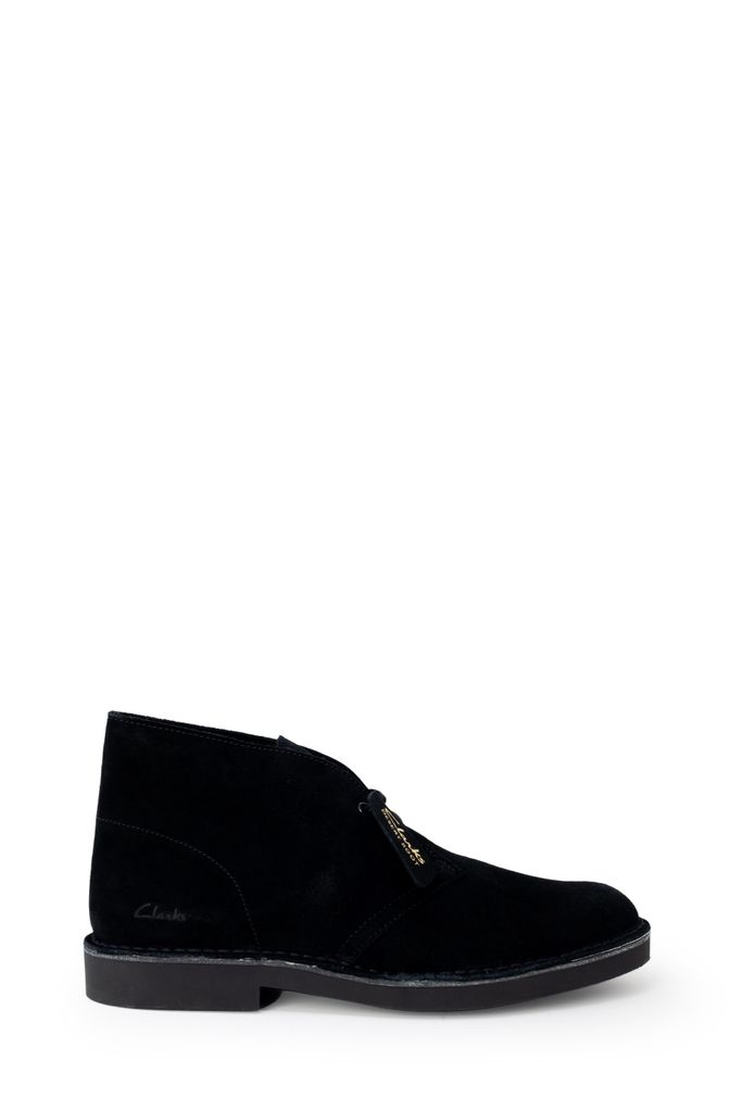 Clarks Desert Boot Evo Black Suede - Herrenschuhe - 26166779