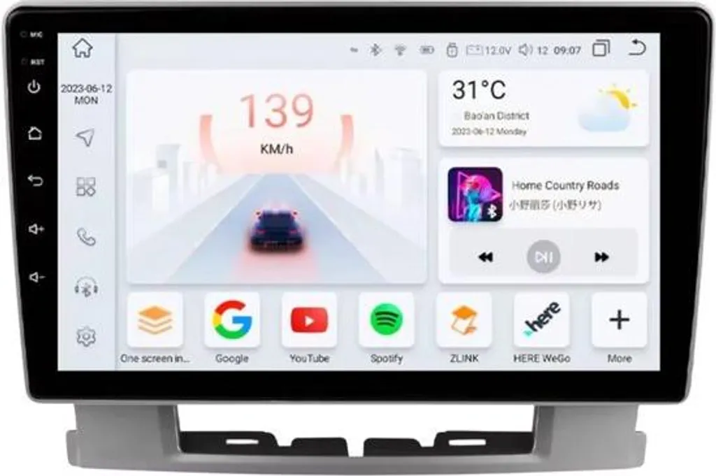 Mise à jour Autoradio Android QLED pour Opel Astra J : CarPlay et GPS HD