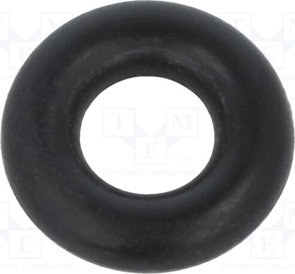10x O-ring Dichtung schwarz NBR ØInn: 6mm Thk: 3,5mm -30÷100°C 01-0006.00X 3.5