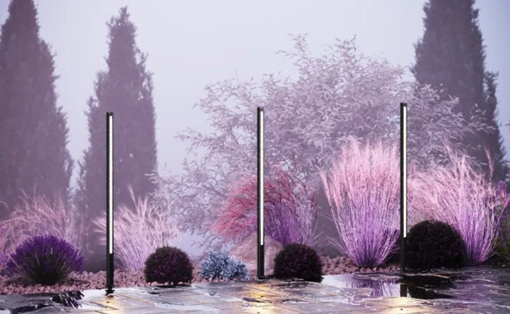 Borne Extérieure LED Étanche Graphite Maytoni Field 12W - Finition Durable - 12