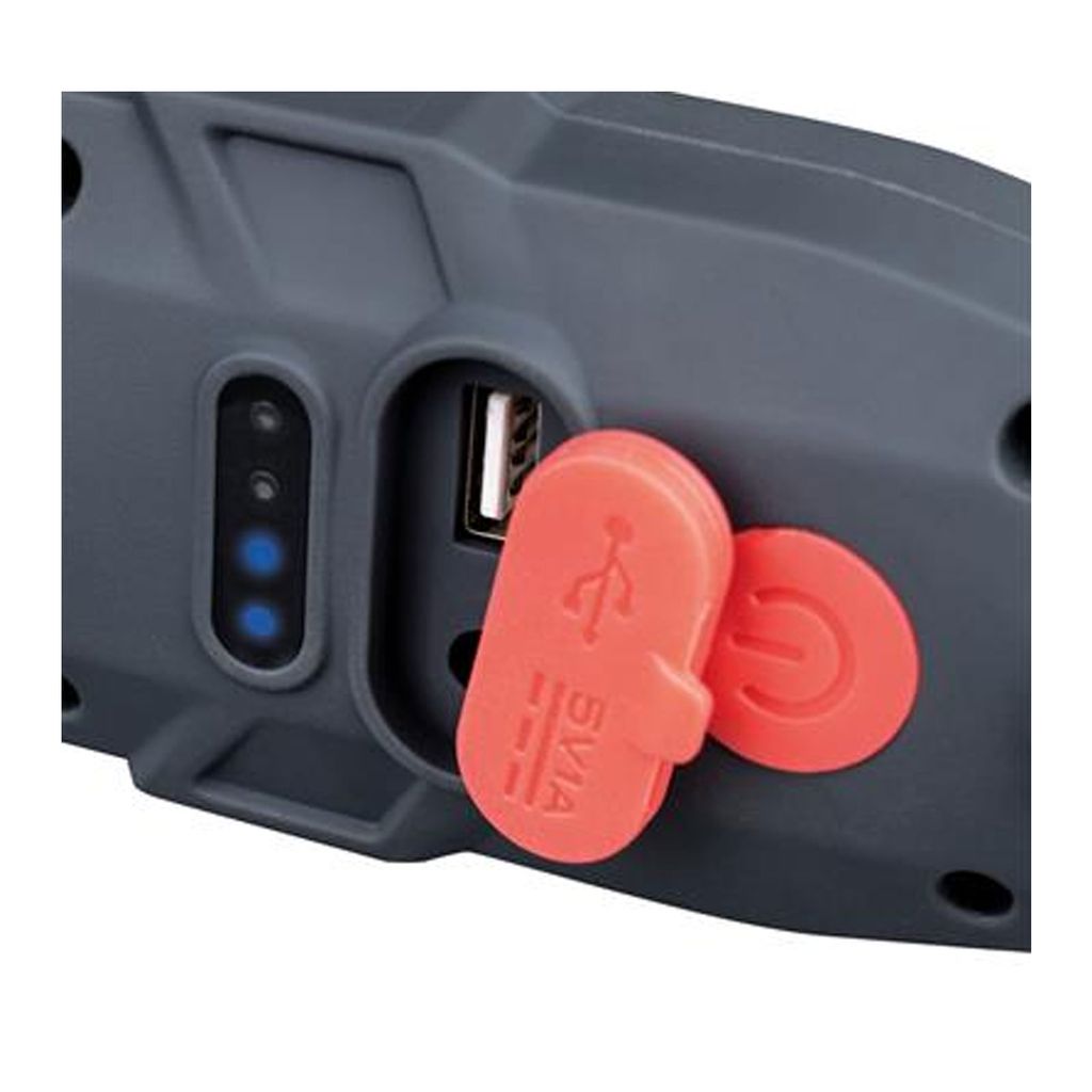 Dörr LED MULTIFUNKTIONS-ARBEITSLEUCHTE W-31, Universal-Taschenlampe, Grau, Rot, Kunststoff, Tasten, 1 m, IPX4