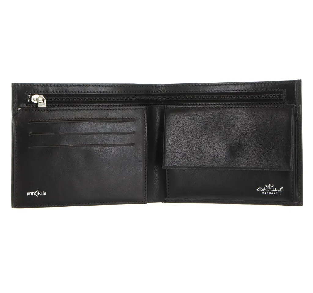 Golden Head Colorado RFID Billfold Wallet Black - Sicurezza e Stile - 2