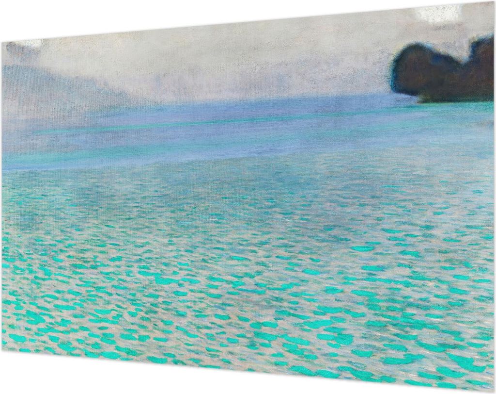 Wandtapete - Dekorative Tapete für Wohnzimmer- Tapetenfolie für Wanddekoration - 104x70 cm - Türkisfarbenes Wasser