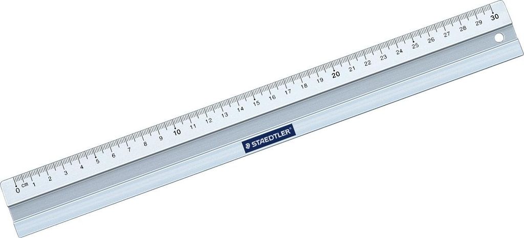 Staedtler 563 30, Schreibtisch-Lineal, Aluminium, Produktbild 
