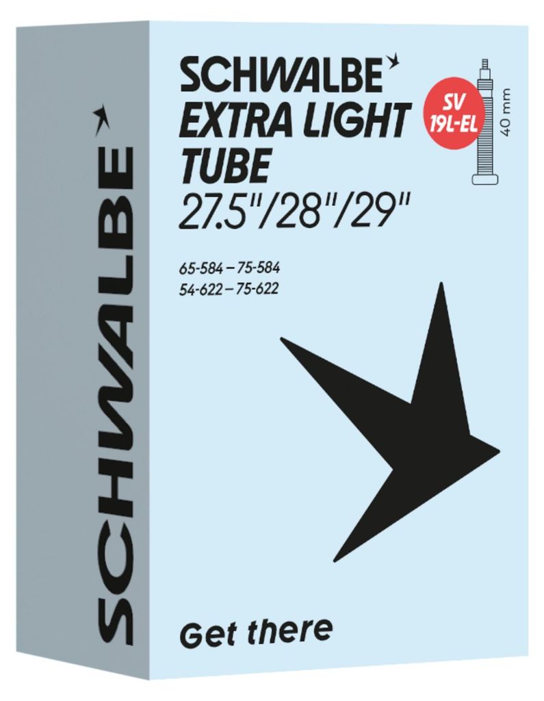 Schwalbe Schlauch 19L EL Extra Leicht 27,5 / 28 / 29 × Produktbild 
