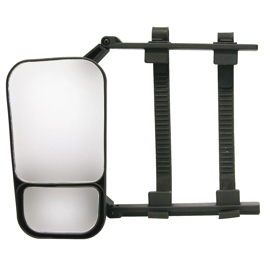 Rétroviseur Caravanes DUO avec Angle Mort Réglable et Fixation Stable