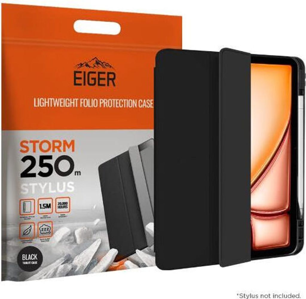 Eiger Storm 250m iPad Air 13 (2024) (schwarz)