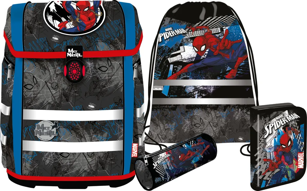 Sac d'école ergonomique Spider-Man pour la rentrée en primaire