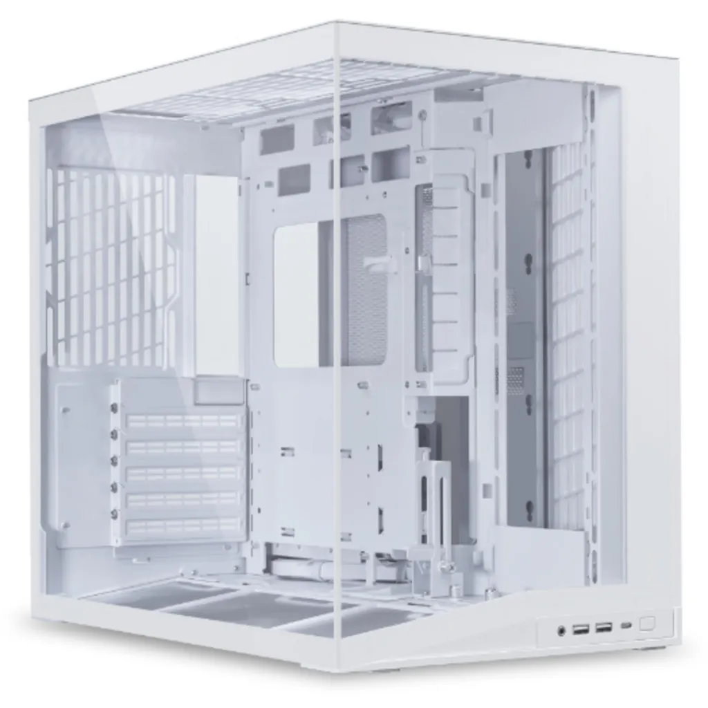 Boîtier PC Moyen Tour Blanc Lian Li O11D Mini V2 Flow Mesh Performant