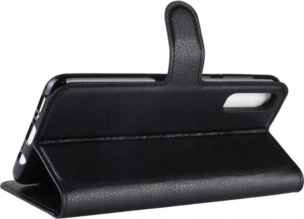 Custodia Flip Cover per Galaxy A70 Nero - 5