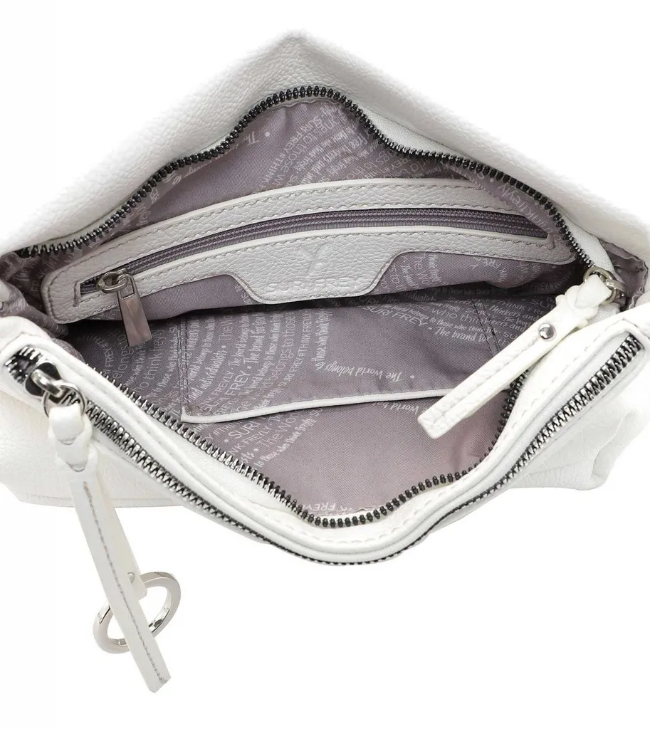 Sac bandoulière blanc pour femme SURI FREY Debby - Idéal pour sortir