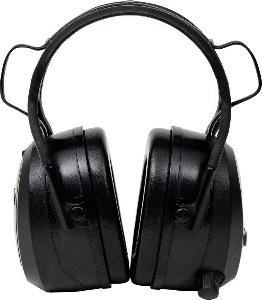 STIER Kapselgehörschutz, SNR 29 dB, , mit FM Radio, Bluetooth & AUX, Gehörschutz, 16h Nutzungsdauer, mit 4GB-SD Card, MP3-Dateien abspielen