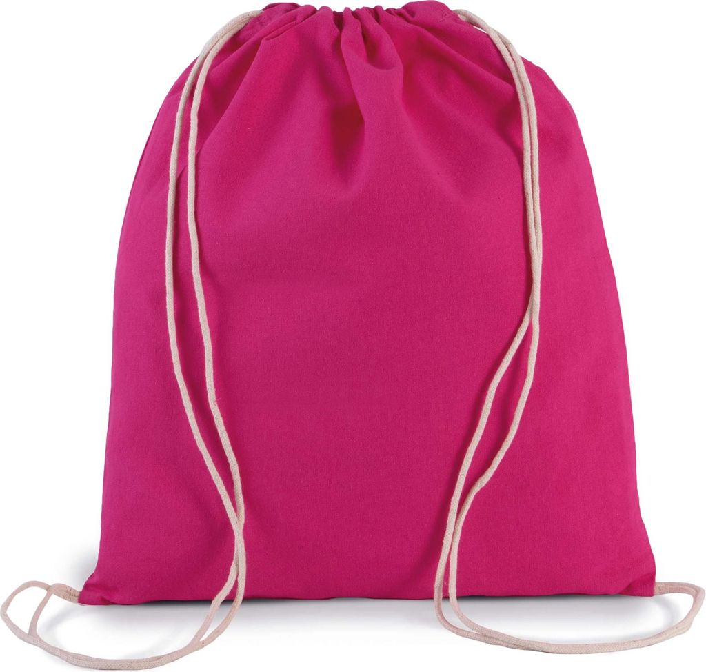 Kimood Kleiner Rucksack aus Baumwolle mit Kordeln Produktbild 