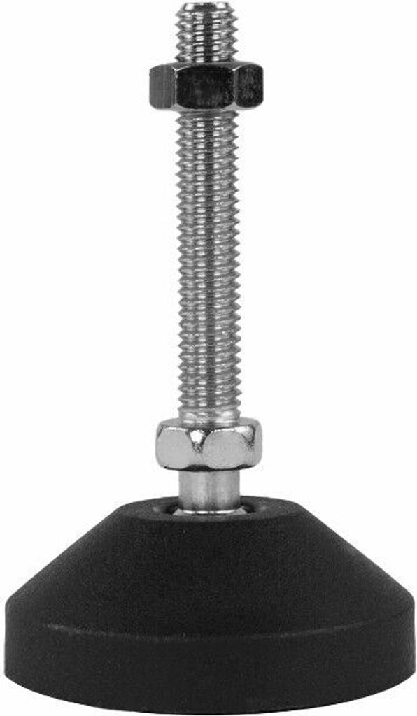 Maschinenfuß schuh Maschine Geräte Stell Fuß Füße Schuh neigbar höhenverstellbar Neigbar - Ø50x80mm / M8