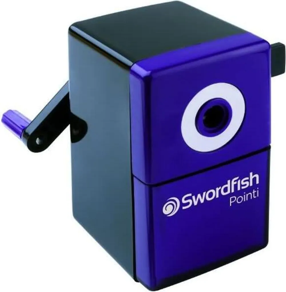 Pointeuse horaire Pointi mécanique avec impression noir et violet LCD