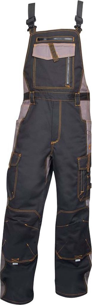 Ardon Safety Latzhose Vision Schwarz/Grau, Größe:48 Produktbild 
