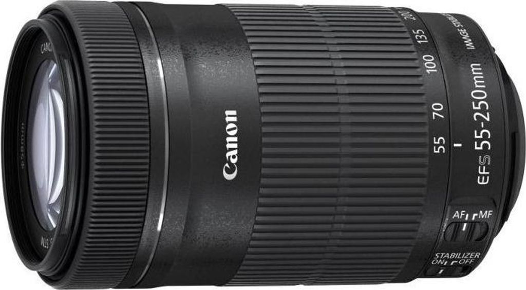 Canon EF-S 55-250mm f/4-5.6 IS STM SLR Teleobiettivo Nero Immagine del prodotto 