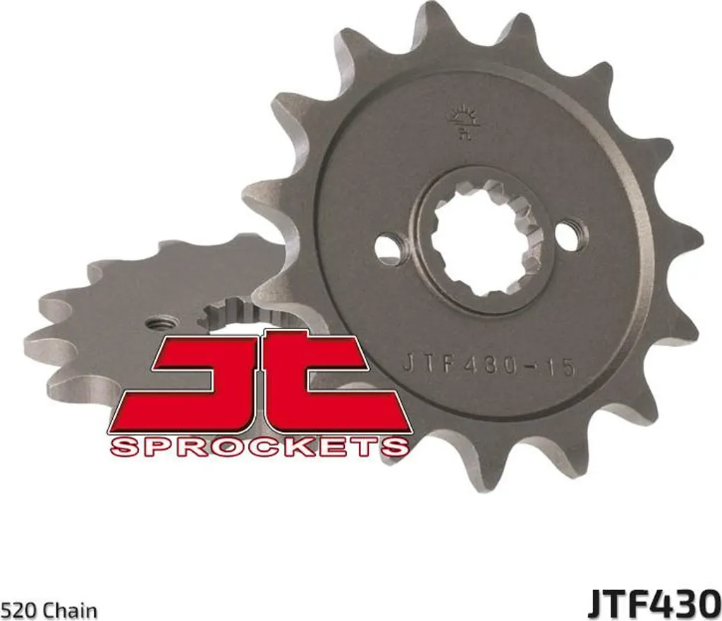 Pignone Moto JT 12 Denti Passo 520 - JTF1324 per Honda TRX 200