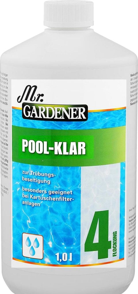1L Mr.Gardener Pool Klar Flockungsmittel