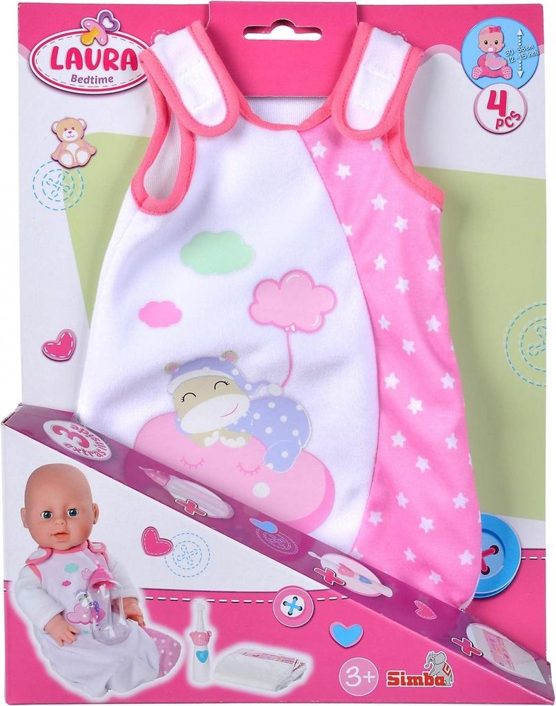 Laura Babypop Slaapset en Accessoires Image du produit 