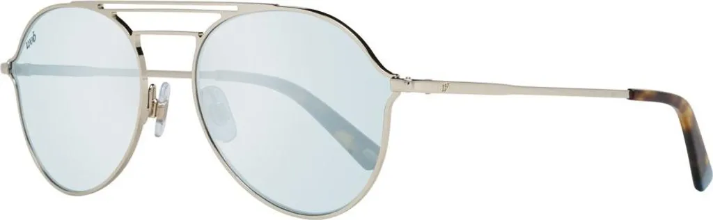 WEB SUNGLASSES WE0230 32X 56 Lunettes de Soleil Aviateur Dorées Homme