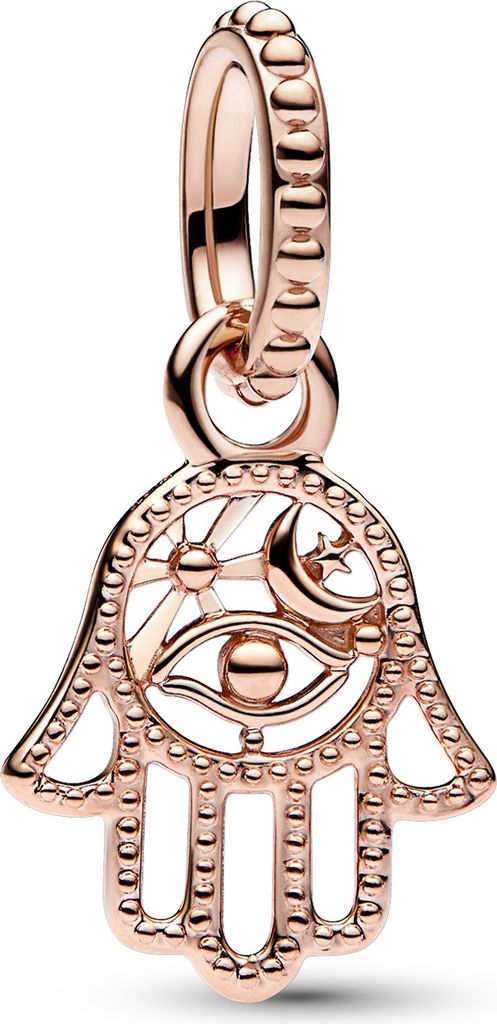 Pandora Charm 789144C00 Fatimas Hand 14 Karat rose Produktbild 