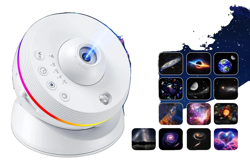 Projecteur de ciel étoilé pour chambre 13 scènes 6 modes de lumière