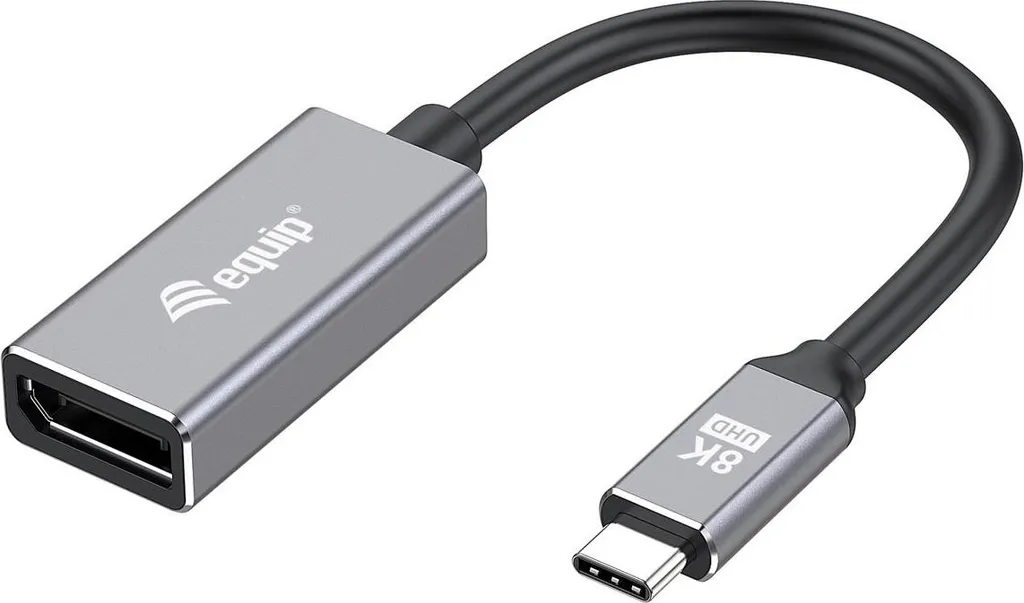 Adattatore Equip 133493 8K 60Hz USB-C a DP 1.4 | Gaming 4K 144Hz