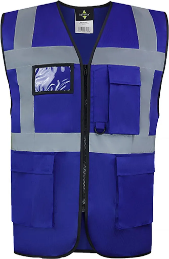 Gilet Sicurezza Korntex KXCMF Blu Reale XL - Hamburg Comfort