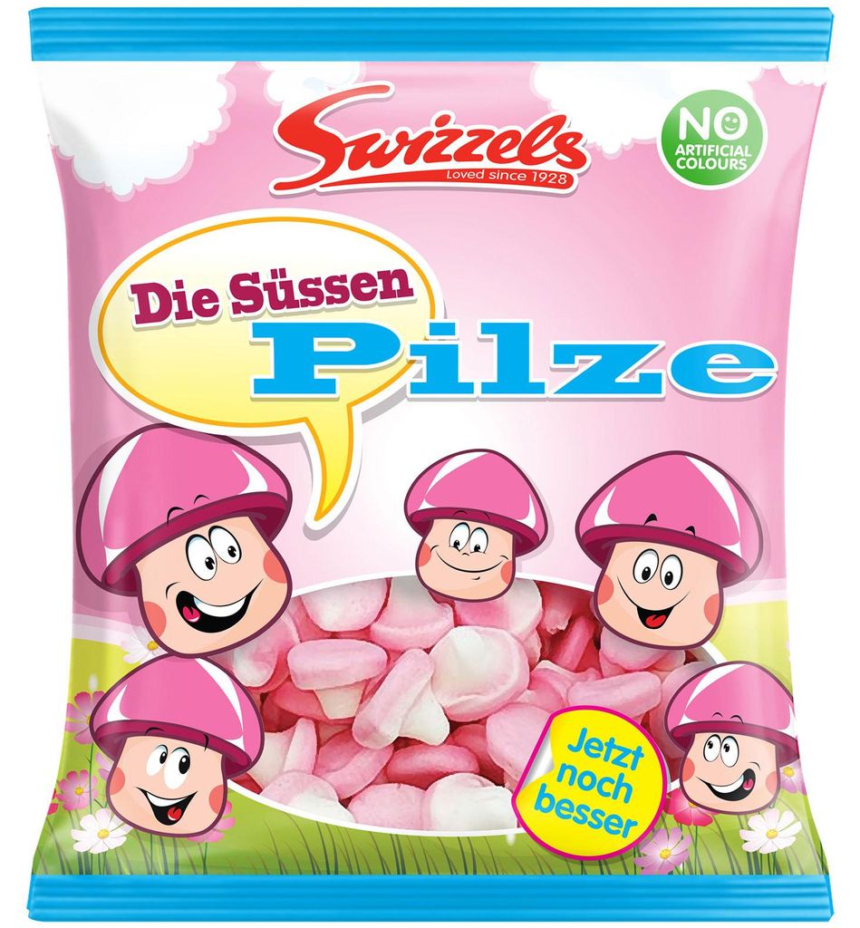 Swizzels Die Süssen Pilze 100g Produktbild 