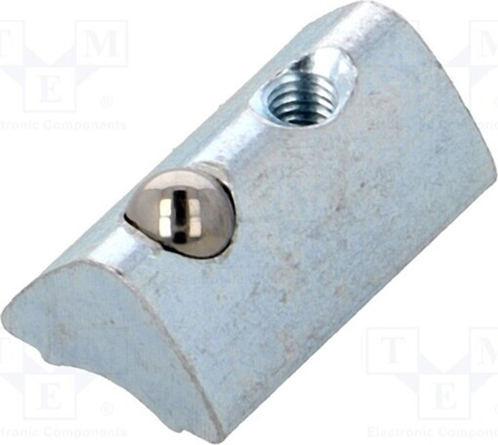 2x Zink Nutbreite: 6mm Profilgröße: 30mm 096553 Profil-Zubehör für Profile