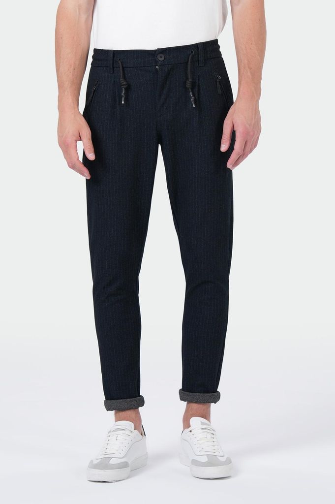 M.O.D Miracle of Denim Hank Chino Chinos Herren Brown Check