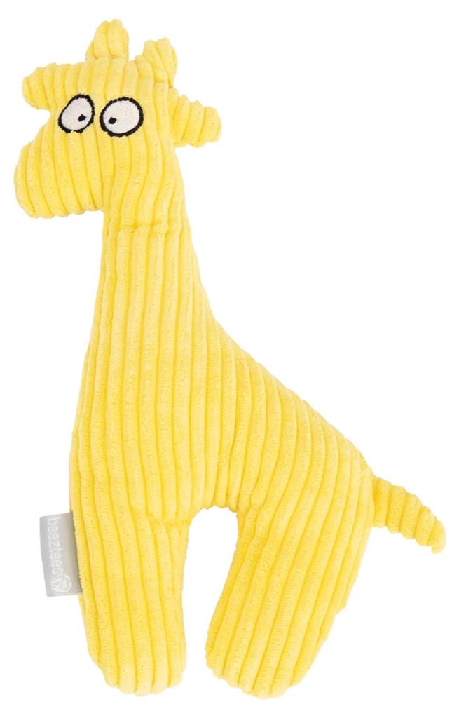 Beeztees Giraffe Raffo - Gioco per cani - Tessuto a coste - Immagine del prodotto 
