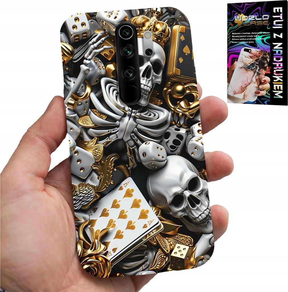 Fall Für Xiaomi Redmi 9 - König Der Poker Würfel Ass Designs Für Männer