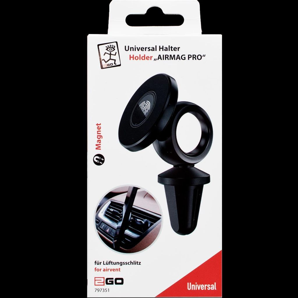2GO Universal Smartphone Halterung Airmag f. Produktbild 