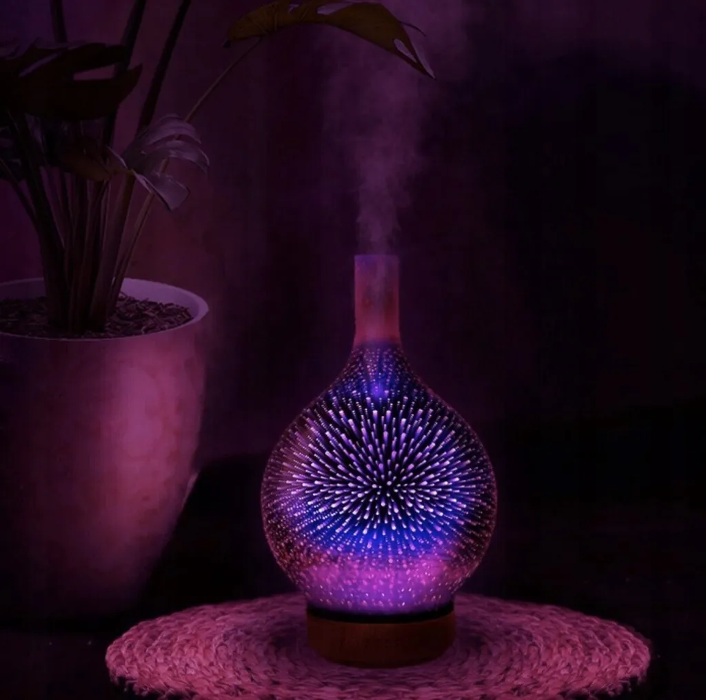 Humidificateur contre l'air sec du chauffage dans la chambre à coucher