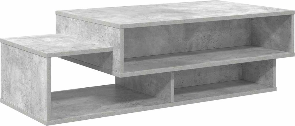 Möbel Couchtisch - Wohnzimmer Tisch modern - Beton Grau 105 x 50 x 32,5 cm Holzwerkstoff - Kaffeetisch CLORIS6793122