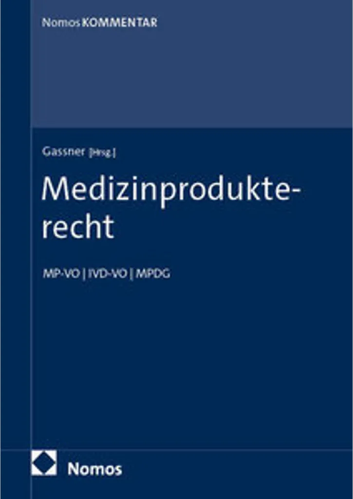 Livre Medizinprodukterecht : Guide complet sur le droit médical en UE