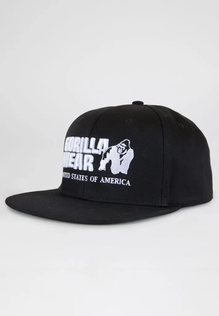 Casquette Entraînement Gorilla Wear Dothan Noire - Idéale Musculation