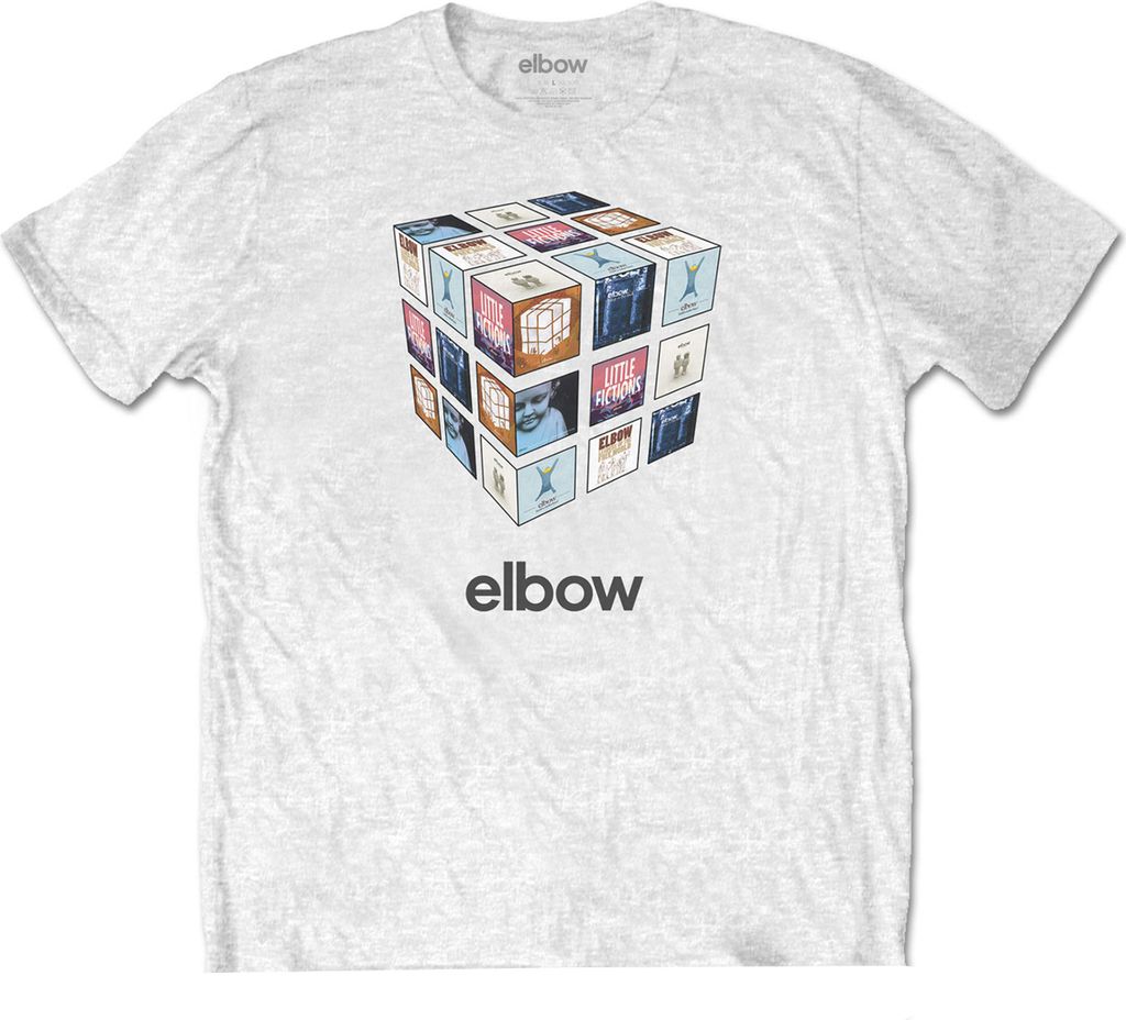 Elbow - "The Best Of" T-Shirt für Herren/Damen Uni RO7259 (S) (Weiß)