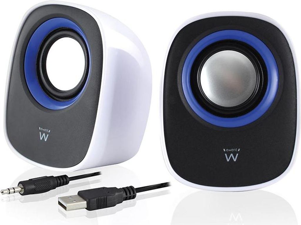 Eminent 2.0 Stereo-Lautsprecherset fr PC und Laptop, USB-betrieben